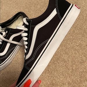 Black Low Top Vans